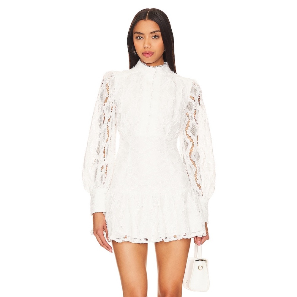Bardot Lace Dress